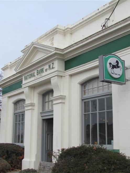 The National Bank in Kurow. Photo by Andrew Ashton.