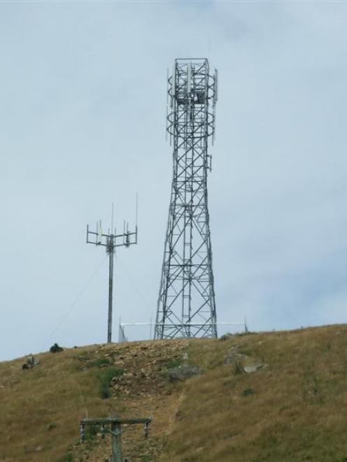 The new 25m Vodafone tower near Owaka. Photo by Helena de Reus.