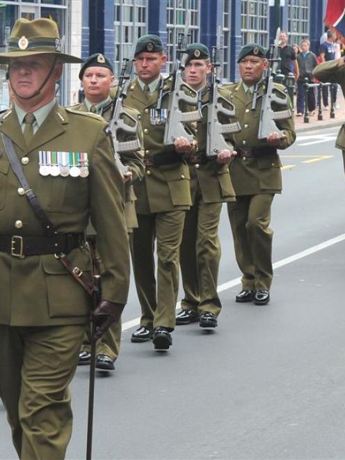 The new commanding officer of the 2/4 Battalion of the Royal New Zealand Infantry Regiment, the...