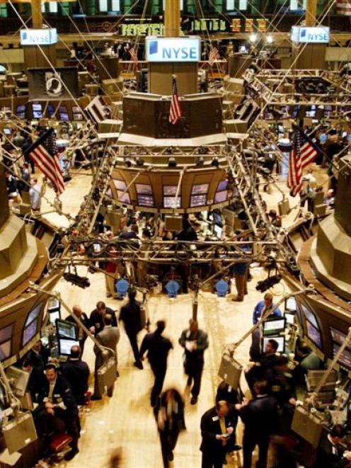 The New York Stock Exchange.