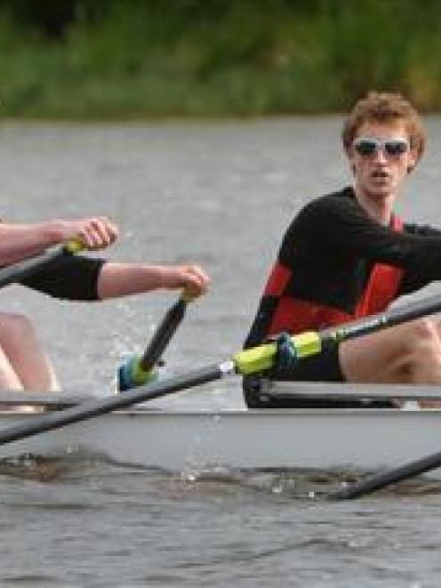 The North End quadruple sculls wins the men's club four at Henley on Saturday. Pictured (from...