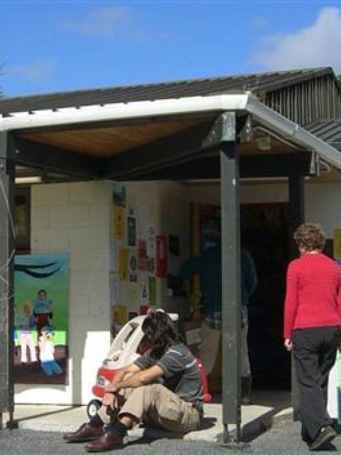 The old Blueskin Bay Library at Waitati. Photo by <i>ODT</i> Files.