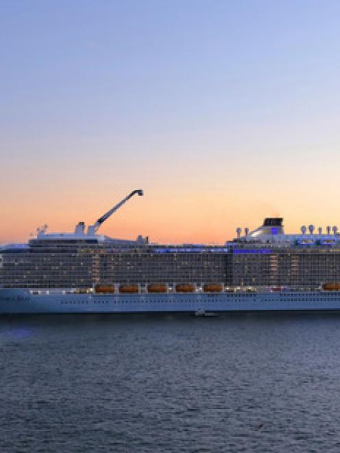 The Ovation of the Seas is part of a new breed of mega-cruise ship. Currently being built in...