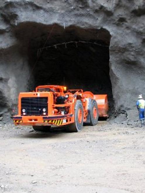 The Pike River Coal Mine portal is shown in this file photo. Credit:NZPA/Supplied
