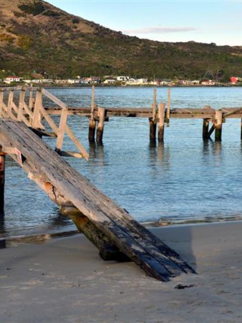 The pilot's wharf. Photo by Stephen Jaquiery.