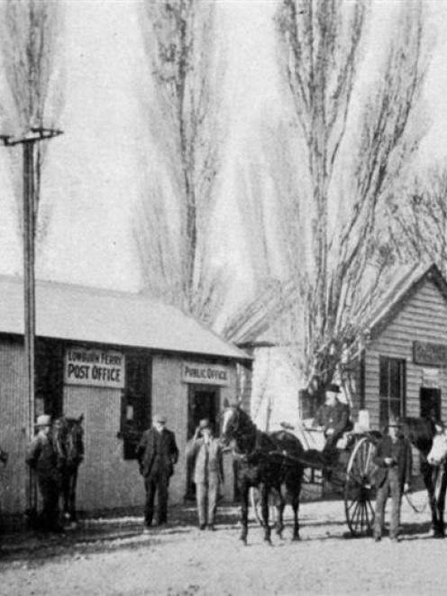 The Post Office at Lowburn, on the Clutha River, four miles from Cromwell. - Otago Witness, 19.5...