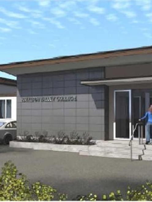 The proposed Kaikorai Valley College administration block. Image by Mike Sowman Design.