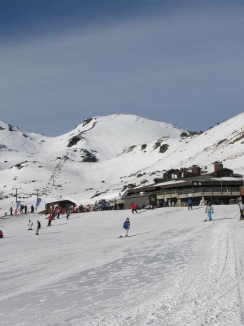 The Remarkables Ski Area base building. Photo by Jame Beech.