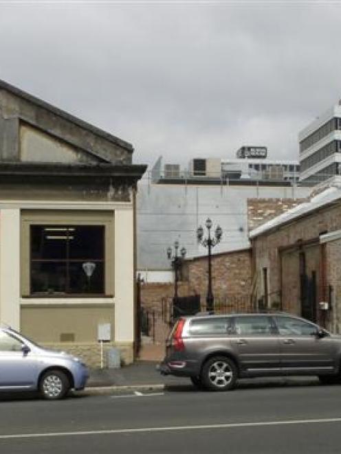 The restored and reused buildings at 73 St Andrew St.