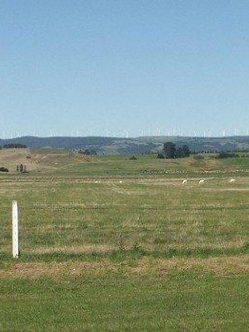 The site of the proposed wind farm at Wyndham.