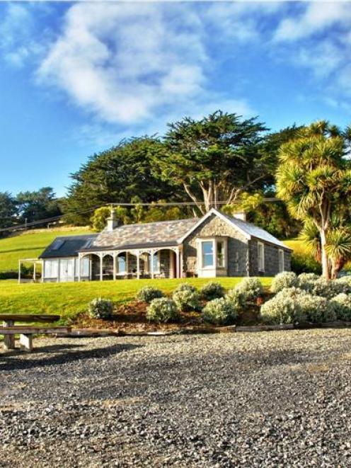 The "Springfield" homestead built on Otago Peninsula in 1864 by Scottish immigrant John Mathieson...