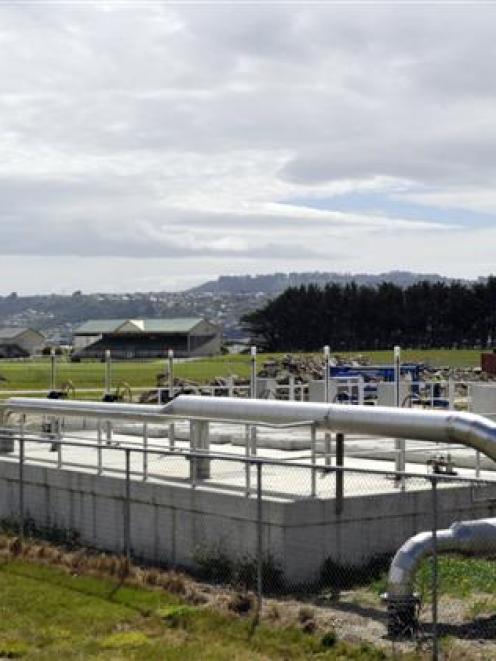 The Tahuna waste treatment plant. Photo by Gerard O'Brien.