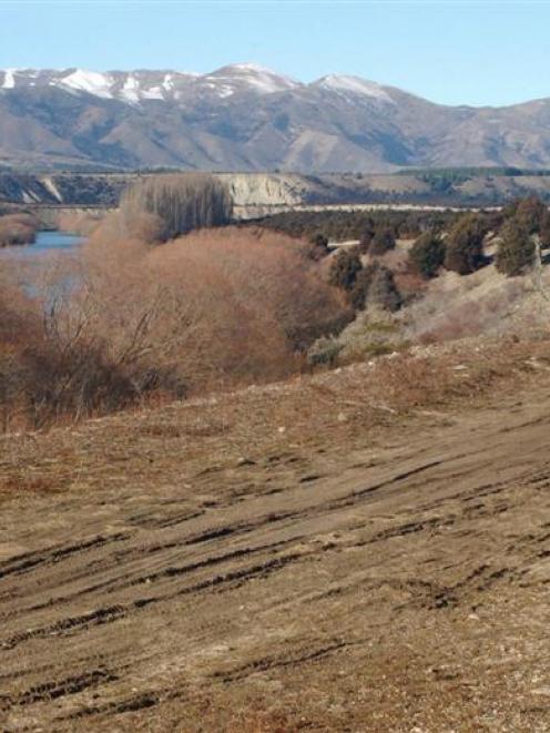 The Upper Clutha track above the Clutha River, near Wanaka Airport. Photos my John Fridd/ Mark...