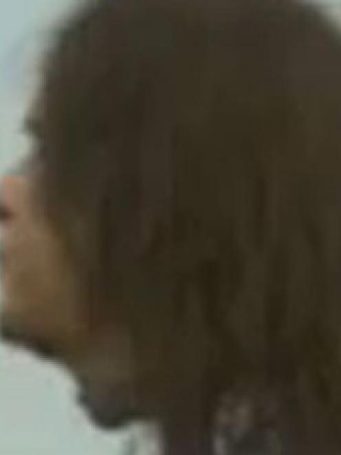 The upper lip gave was a giveaway that the head was a likeness of George W Bush. Photo: YouTube