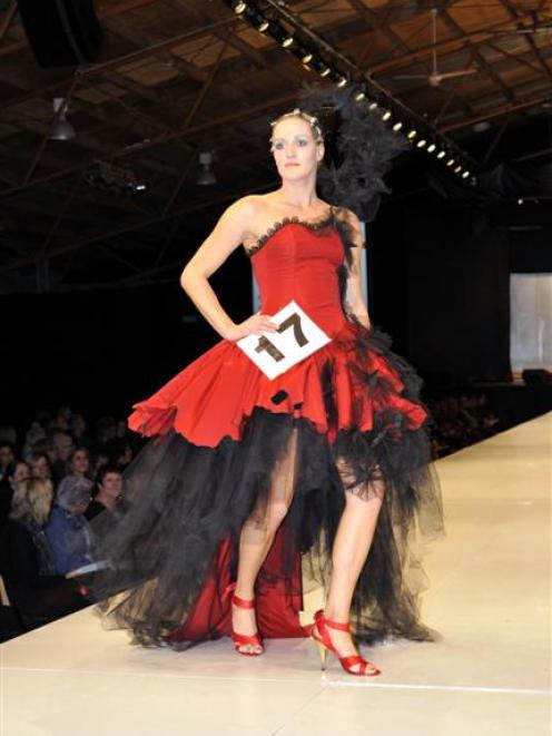 The VnC Avant-garde Section winning designer was Kerrie Williams, of Motueka