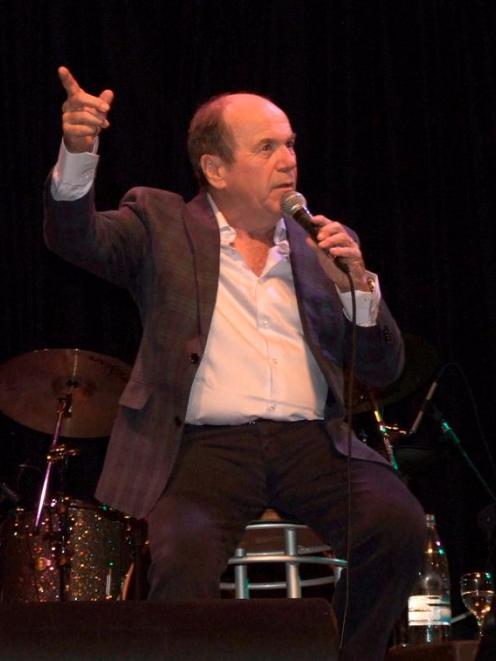 The  voice of Australia's Little River Band, Glenn Shorrock, performs at the Balclutha War...