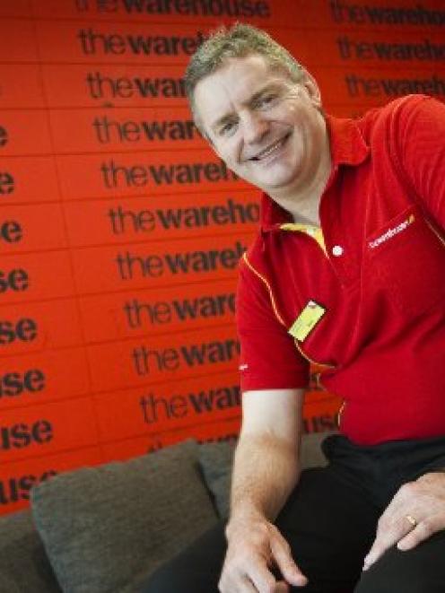 The Warehouse Group chief executive Mark Powell announced the establishment of a finance services...