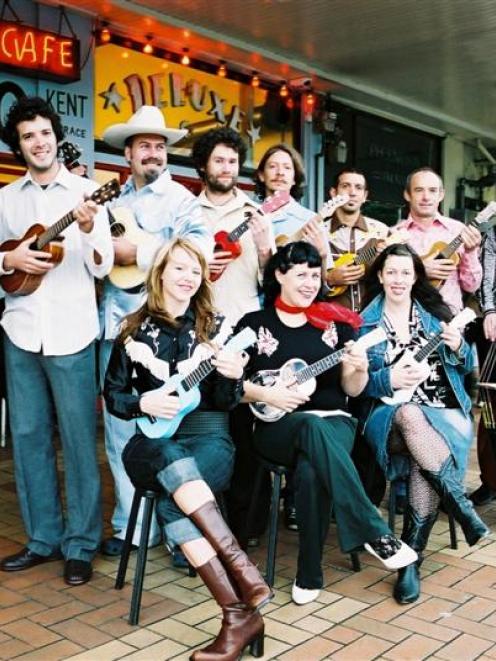 The Wellington International Ukulele Orchestra is riding high in the charts.