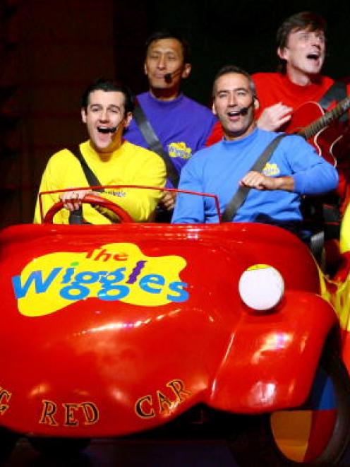 The Wiggles in their Big Red Car. Photo Getty