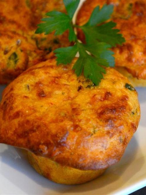 These savoury treats are popular at  Dunedin cafe The Good Oil. Photo by Peter McIntosh.