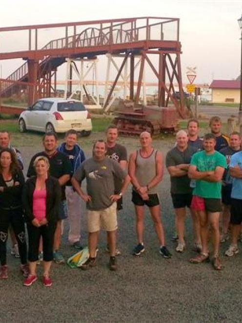 Thirty-six  Oamaru personalities started training this week for Portside Punch, a charity boxing...