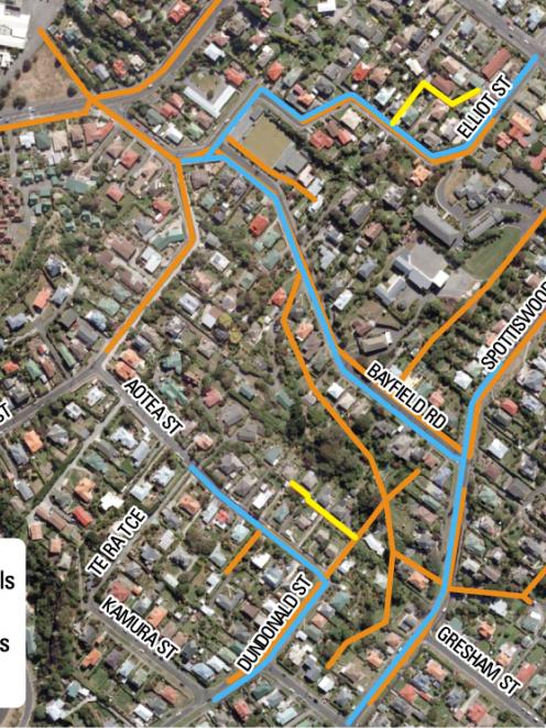 This area will be affected by major works over the next year, as the Dunedin City Council...