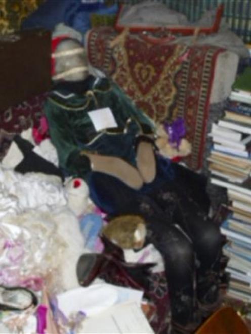 This photo provided by the Russian Interior Ministry's branch in the Nizhny Novgorod region shows...