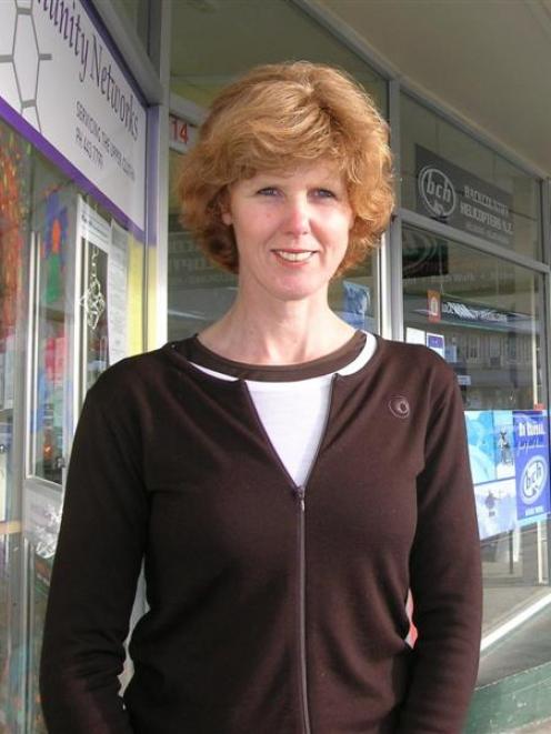 Tina Haslett is the new manager at Community Networks, Wanaka. Photo by Marjorie Cook