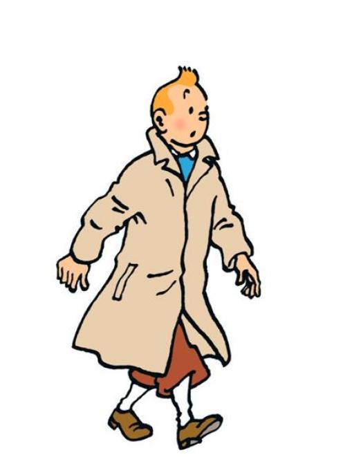 Tintin. Image by Herge-Moulinsart.