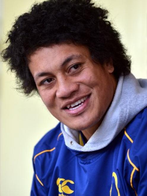 TJ Ioane, one of the few to stand out for Otago against Tasman.