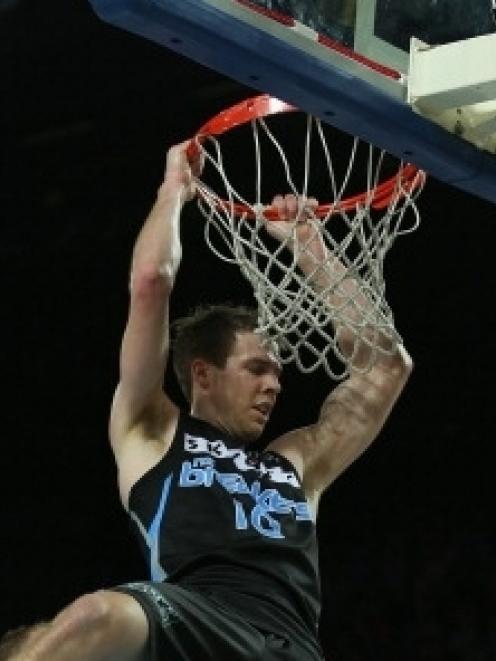 Tom Abercrombie in action for the Breakers.