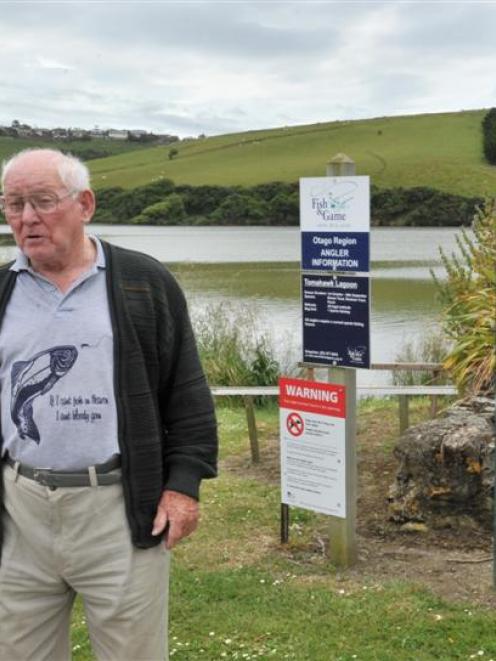 Tomahawk resident Bert Scott is waiting for the potentially toxic algal bloom to disappear before...