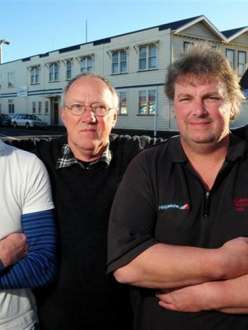 Tony, Kevin and John Gamble  have 82 years' experience at Dunedin's Hillside Engineering workshop...