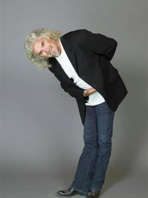 Top comedian Billy Connolly will perform in Queenstown and Dunedin as part of his nationwide tour...