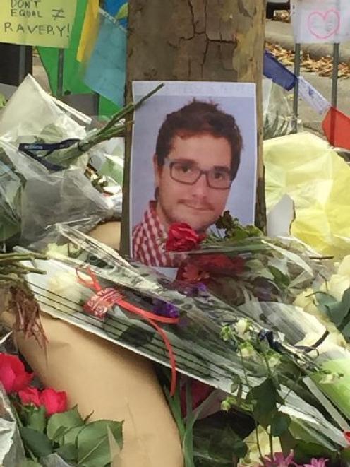 Romain Dunet died in the mass shooting at the Bataclan concert hall. PHOTO: SUPPLIED