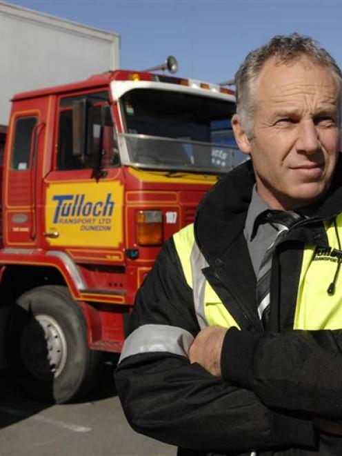Tulloch Transport Dunedin area manager Peter Sutherland is urging farmers to secure their stock,...