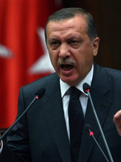 Turkey's Prime Minister, Recep Tayyip Erdogan.Photo by AP.