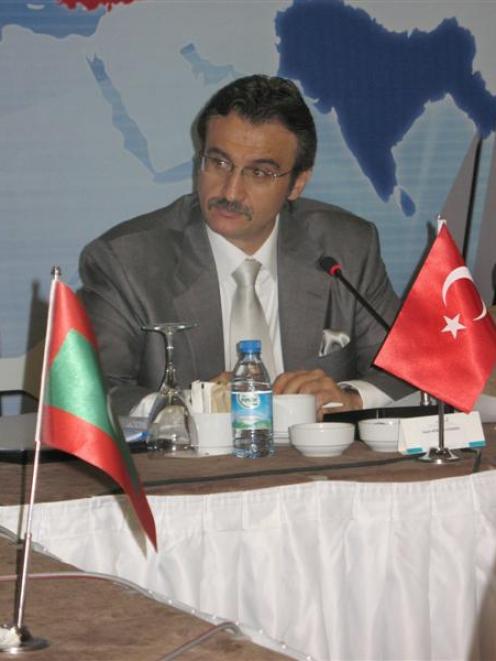 Turkey's Trade Minister, Kursad Tuzman.