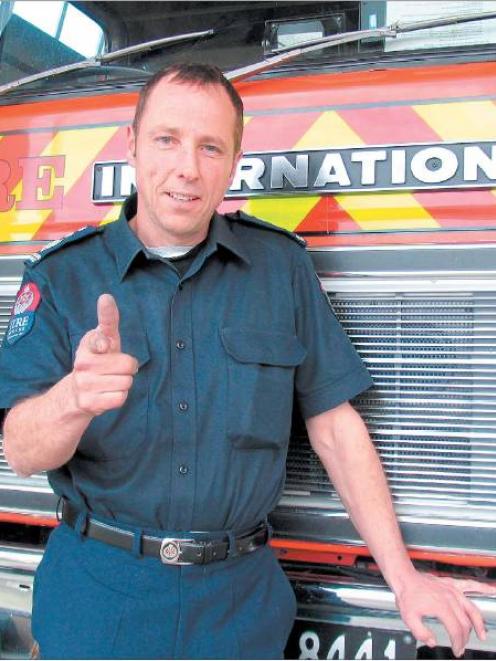 Uncle Neil wants you! Mataura fire chief Neil Rogan needs new recruits to join his team.
