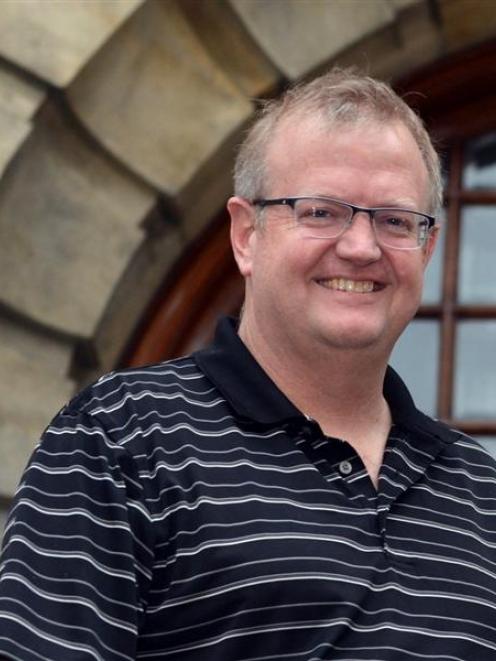 University of Otago academic Prof Dave Grattan.. Photo by Peter McIntosh.