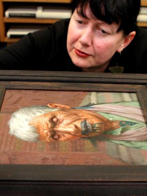University of Otago curator of pictorial collections at the Hocken Collections Natalie Poland...
