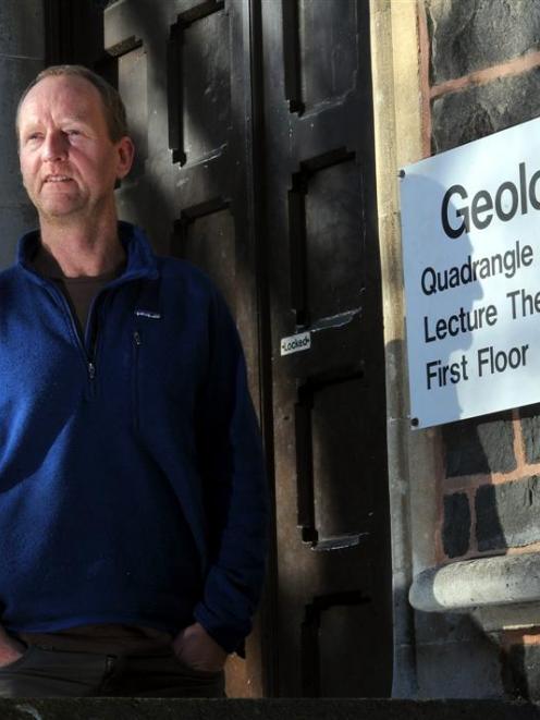 University of Otago department of geology head  Prof David Prior says having a chair in...