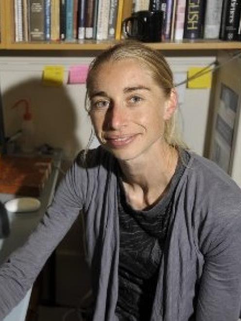 University of Otago geology lecturer Dr Virginia Toy  looks forward to participating in an...