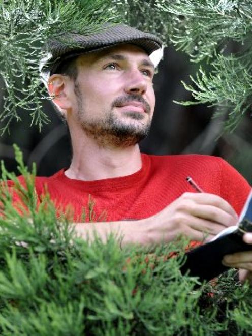 University of Otago PhD student Ed Waite, who has been studying bird movement and invertebrates...
