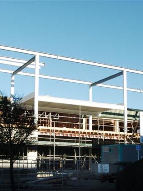 University of Otago property services director Barry MacKay outside the Bill Robertson library,...