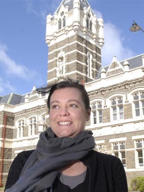 University of Otago psychology senior lecturer Dr Rachel Zajac, outside the Dunedin Courthouse...