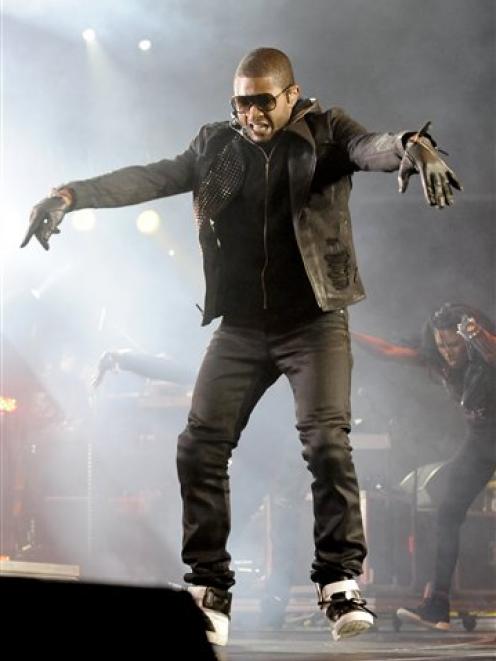Usher. Photo by AP.