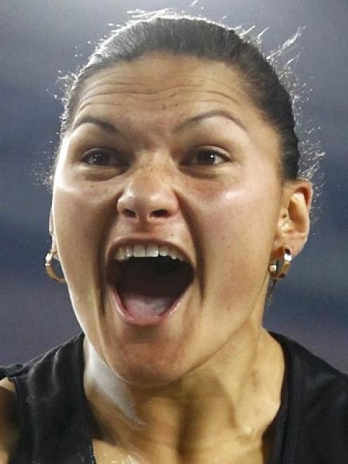 Valerie Adams, ranked No 1 in the world in the shot put. Photo Reuters