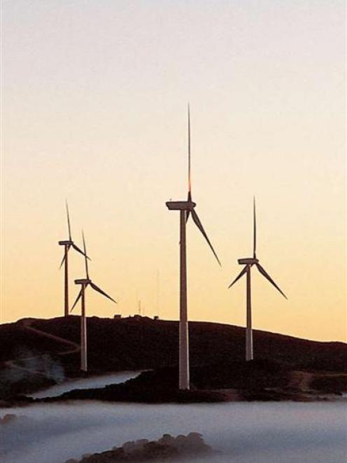 Vestas V90 wind turbines. Photo supplied.