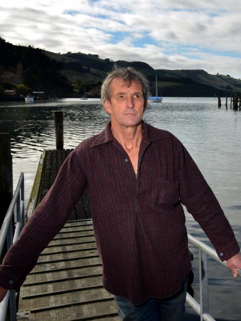 Vision Port Chalmers chairman Bill Brown at Fisherman's wharf, one of the wharves around Otago...